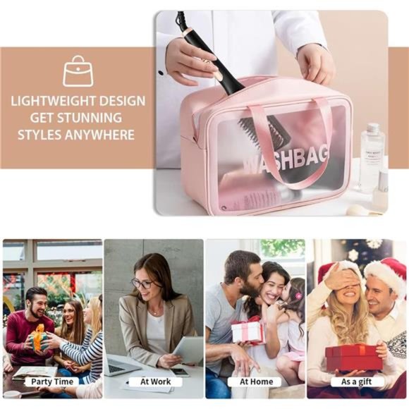 Hair Straightener Brush, Negative Ion Hair Straightening Brush for Women - Picture 4 of 6